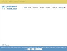 Tablet Screenshot of miramarepalacehotel.com